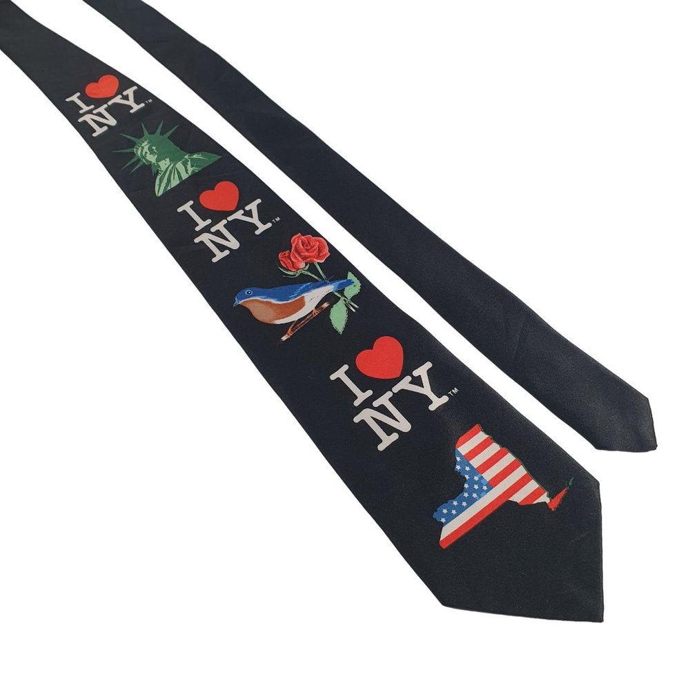 New York Love Danggi Mens Necktie Tie Designer Accessory Work Office Dad Gift